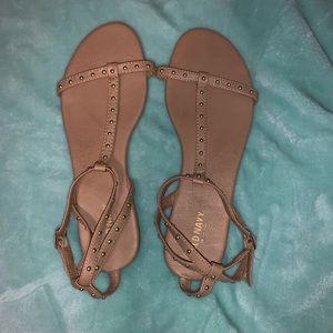Tan Woman Sandals